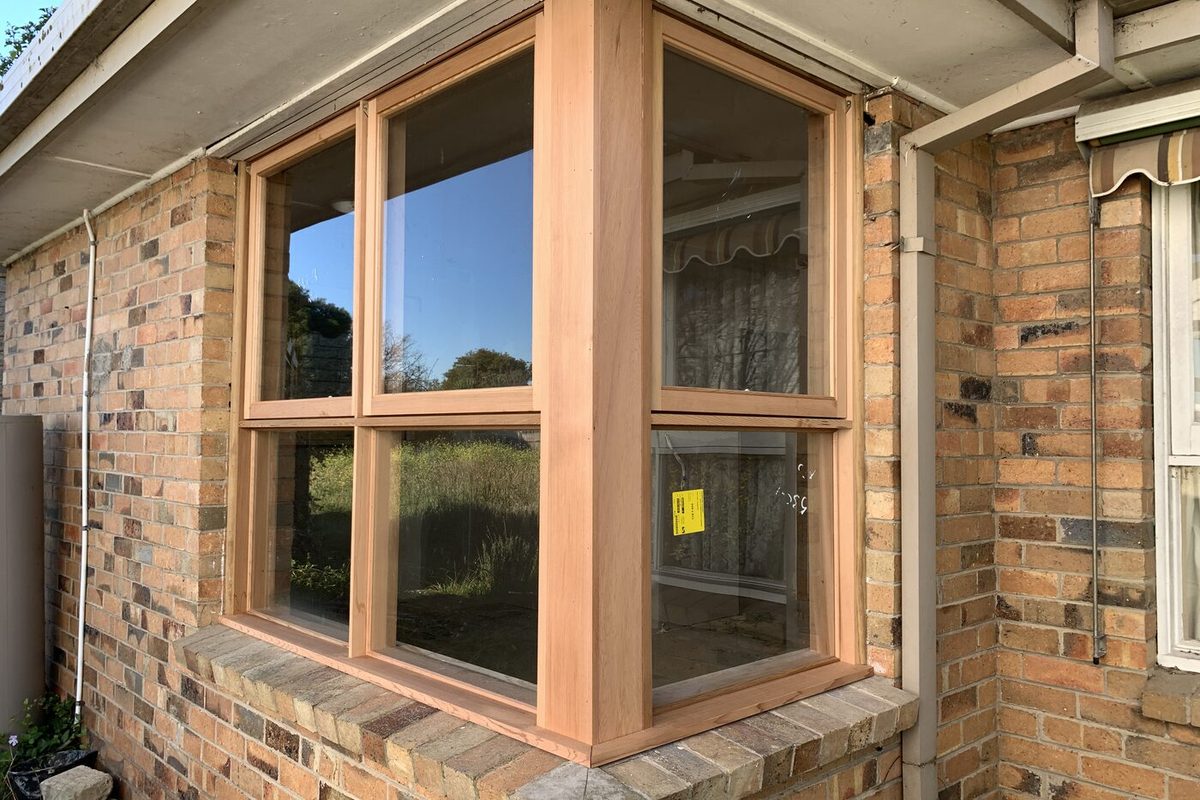 Newly framed internal wall opening